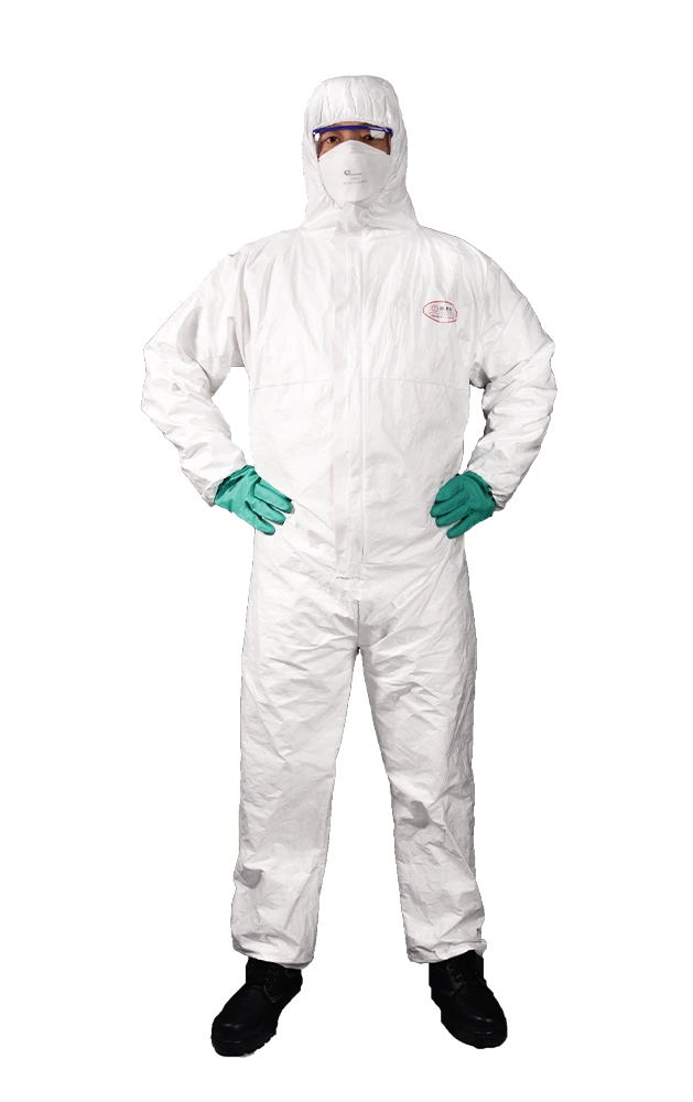 CE Type5/6 Lightweight Tough Protective Coverall 