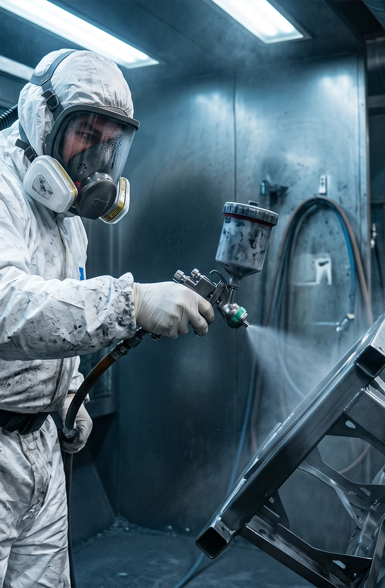 Industrial Spray Painting